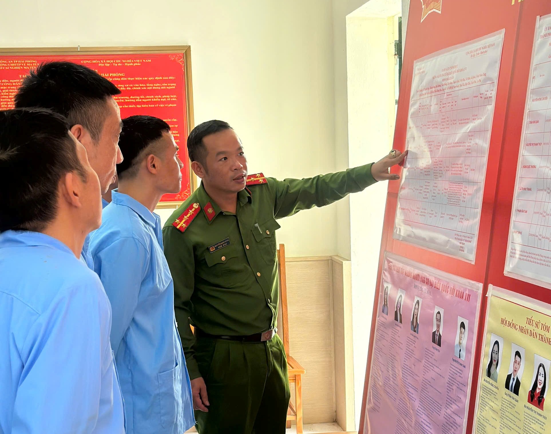 Cơ sở cai nghiện ma túy số 3: Thực hiện nghiêm túc quyền bầu cử, nâng cao niềm tin của học viên